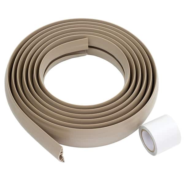 Legrand Corduct 5-ft x 2.5-in PVC Gray Overfloor Cord Protector in