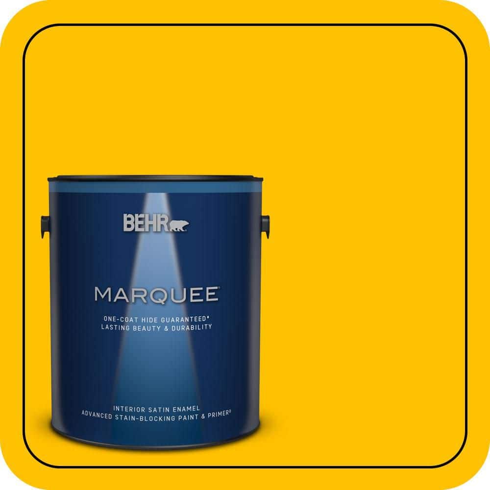 1 gal. #360B-7 Center Stage Satin Enamel Interior Paint & Primer price history on PriceWatchPro