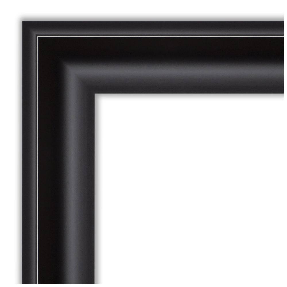 Amanti Art Black Framed Natural Cork Bulletin Board