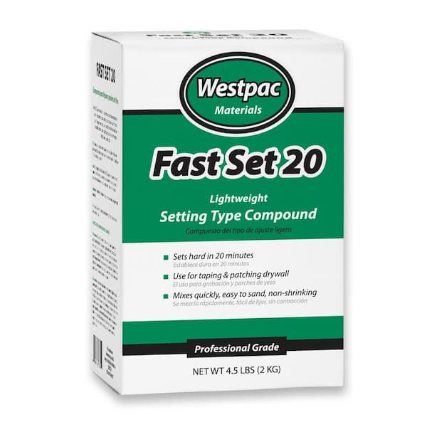 Westpac Materials 4.5 lb. Fast Set 20 Lite Setting-Type Compound