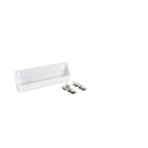 Rev-A-Shelf 11 in. White Polymer LD Tip-Out Accessory Tray LD-6572