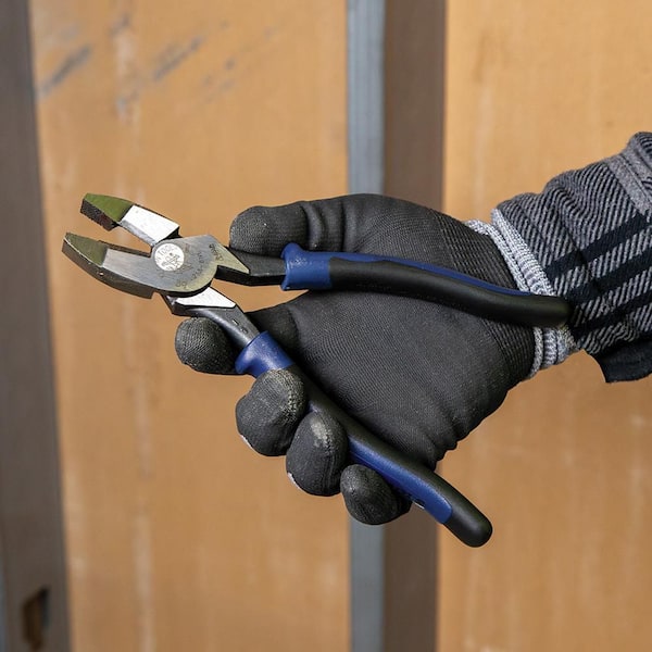 Klein Tools 8 in. Journeyman High Leverage Side Cutting Pliers