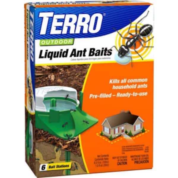 TERRO Outdoor Liquid Ant Baits Bonus (6-Pack)