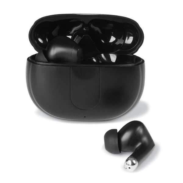 Unbranded Black Wireless Bluetooth Noise Cancelling In-Ear Earbuds Headphones