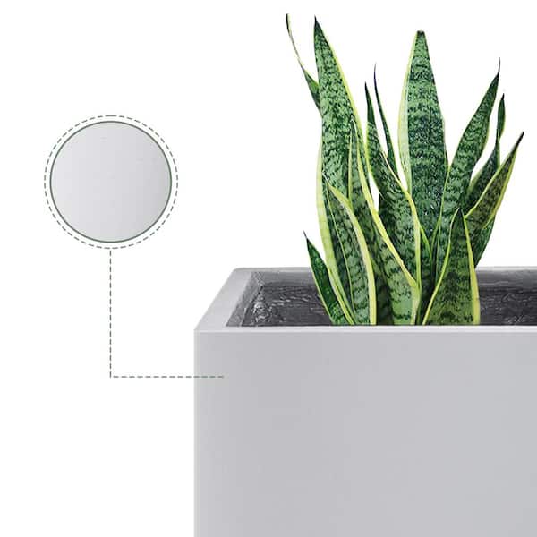 Longlasting Corner Planter Wall Mounted Plant Pots Semi-Circle Flower Pot  Garden Planter Flower Pots Plant Containers for Home Office Kitchen Wall