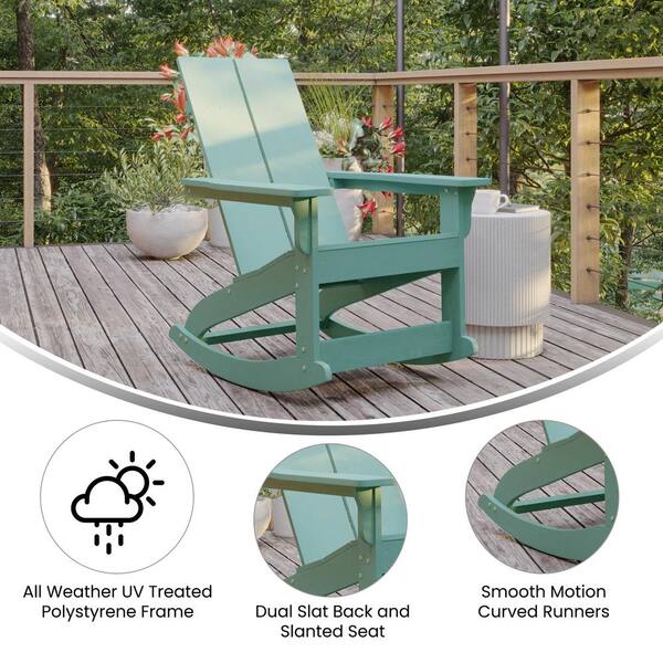 Green plastic lawn discount chairs