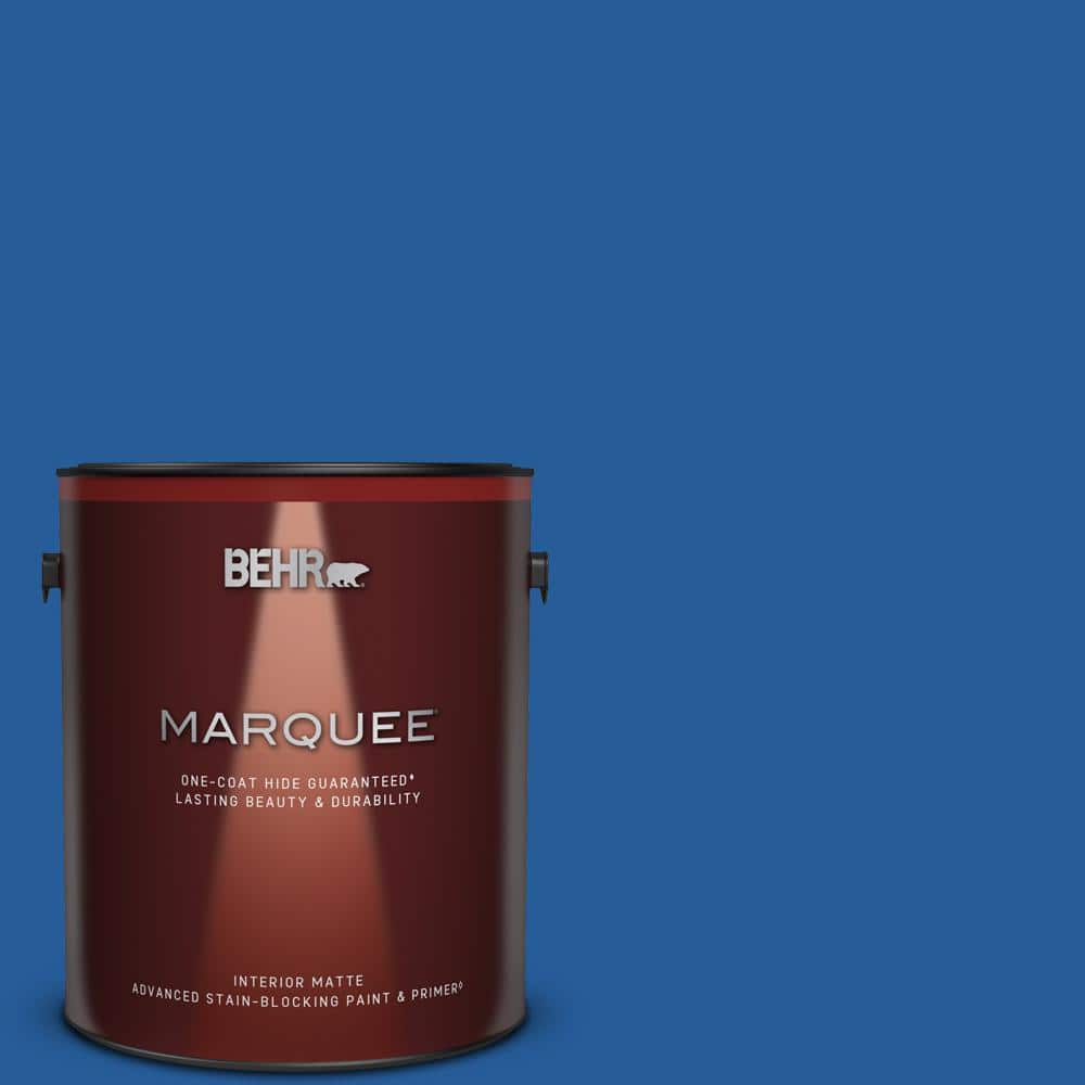 BEHR MARQUEE 1 gal. #P510-7 Beacon Blue One-Coat Hide