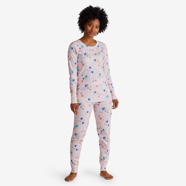 The Company Store Company Organic Cotton Matching Mother and Daughter Pajamas - Women's Extra Large Star Pajama Set