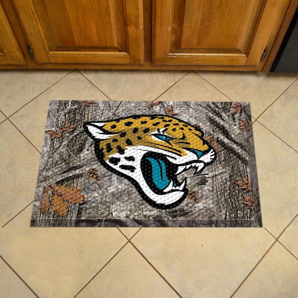 Jacksonville Jaguars Camo Scraper Mat