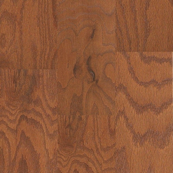 Shaw Take Home Sample - Macon Gunstock Oak Engineered Hardwood Flooring - 5 in. x 7 in.