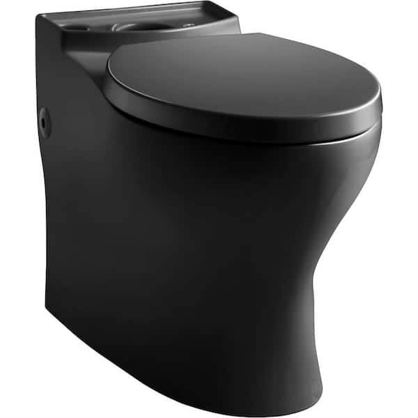 KOHLER Persuade Curv Black Dual Flush Elongated Chair Height 2