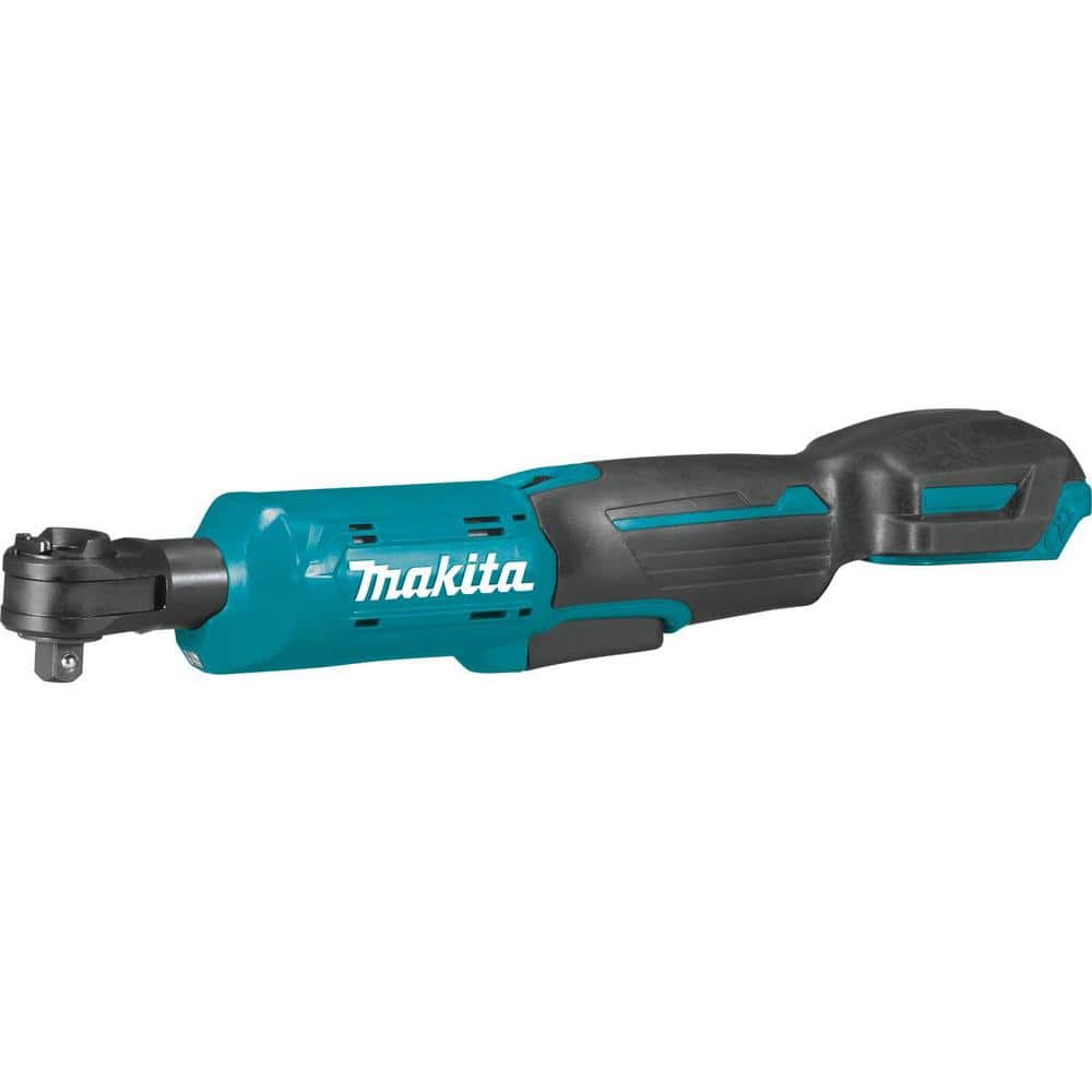 Makita 12V max CXT Lithium-Ion Cordless 3/8 in./1/4 in. Sq. Drive Ratchet  (Tool-Only) RW01Z The Home Depot