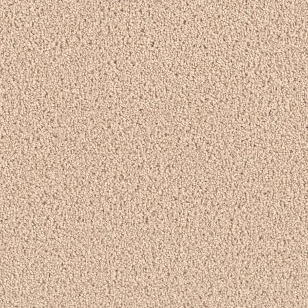 Home Decorators Collection Delicate Flower  - Honeycup - Beige 40 oz. SD Polyester Texture Installed Carpet