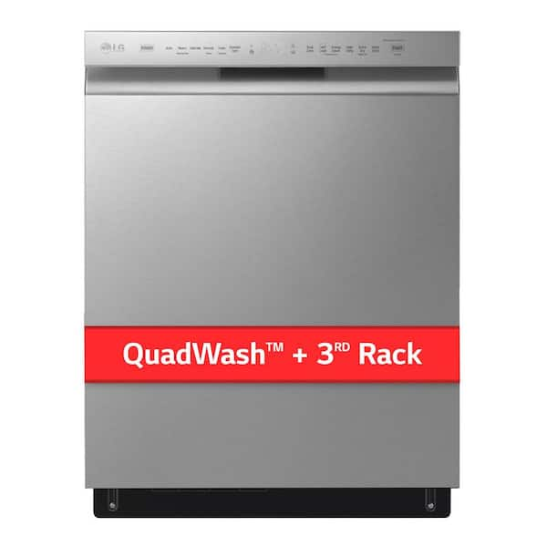 Have a question about LG 24 in. PrintProof Stainless Steel Front Control Dishwasher with QuadWash 3rd Rack Dynamic Dry 48 dBA Pg 2 The Home Depot