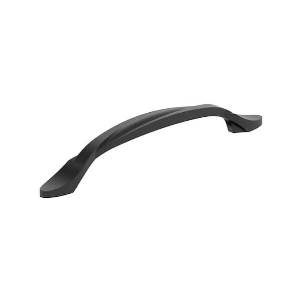 Amerock Intertwine 5-1/16 in. Center-to-Center Classic Matte Black Arch Cabinet Pull