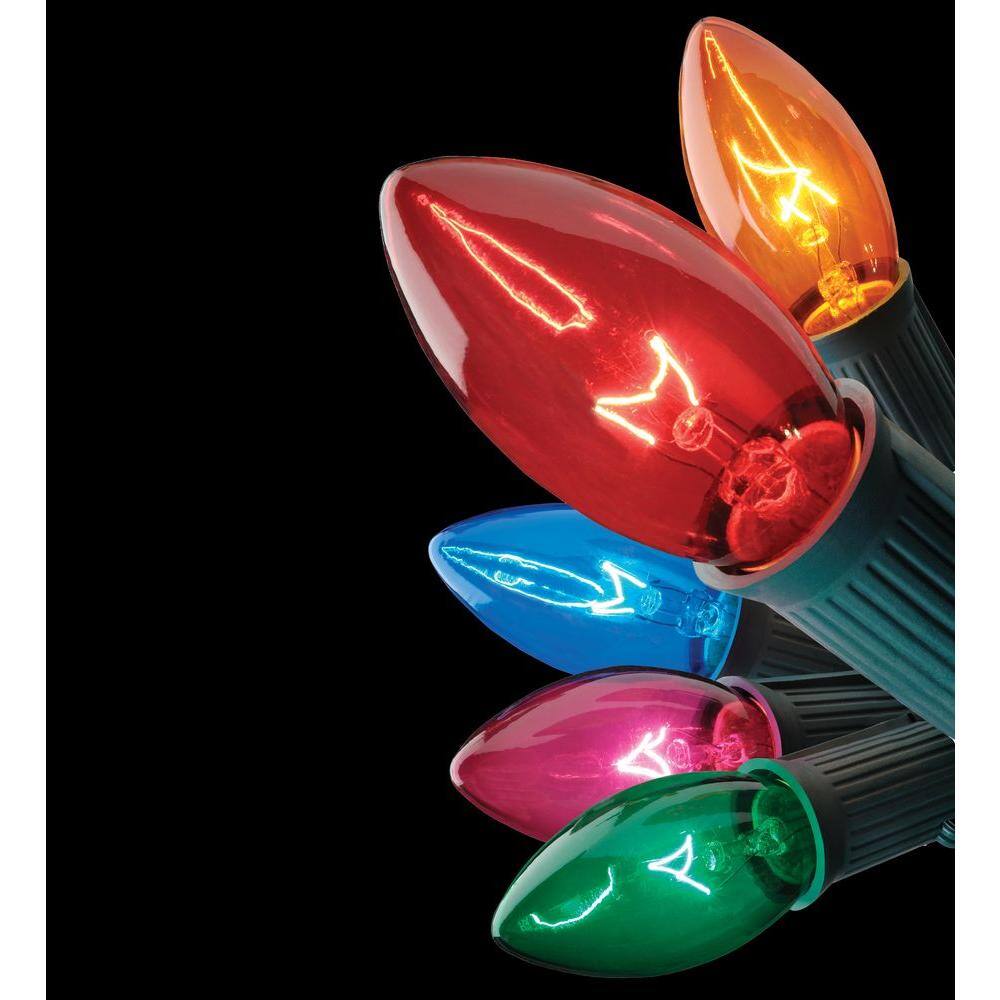 GE 25-Light C9 Traditional Multi-Color Cool Bright Lights 65305