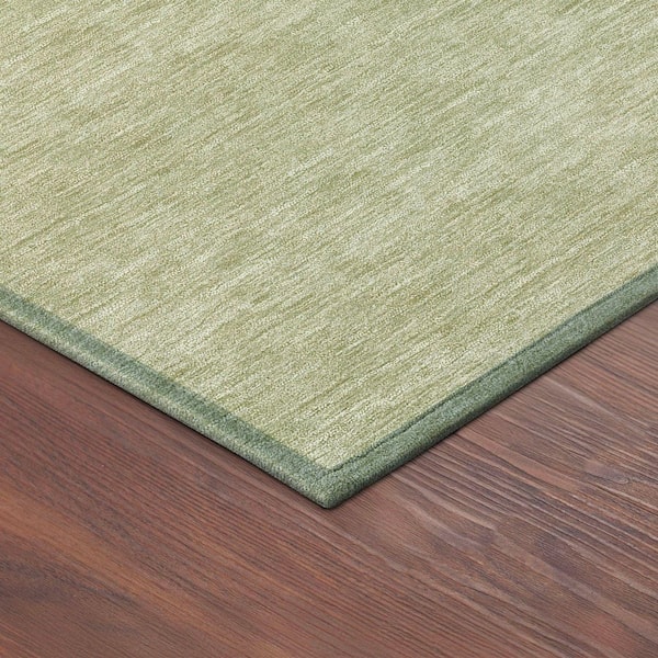 Chantille Machine Washable Indoor/Outdoor Abstract ACN2400 Seafoam 5 ft. x 7 ft. 6 in. Area Rug