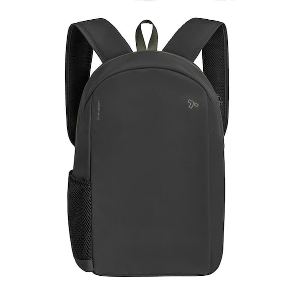 Anti-Theft The Voyages 17 in. Black Daypack Backpack