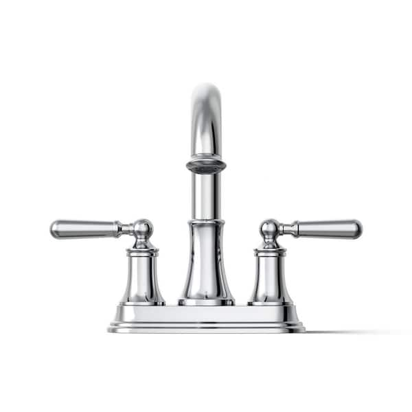 KOHLER Avail 4in centerset polished chrome bathroom deals faucet