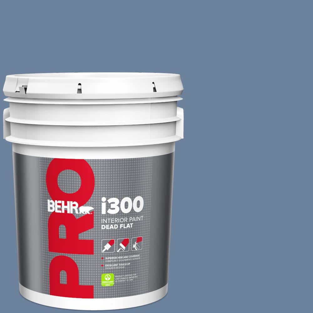 5 gal. #S530-5 Brisk Blue Dead Flat Interior Paint price history on PriceWatchPro