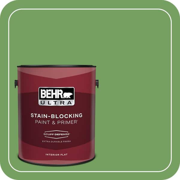 BEHR ULTRA 1 gal. #MQ4-47 Parakeet Extra Durable Flat Interior Paint & Primer