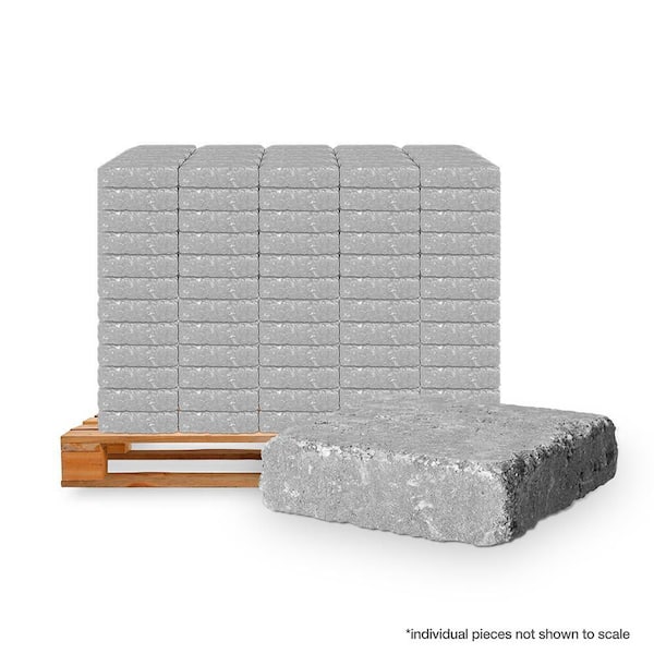 Pavestone RumbleStone Square 7 in. x ...