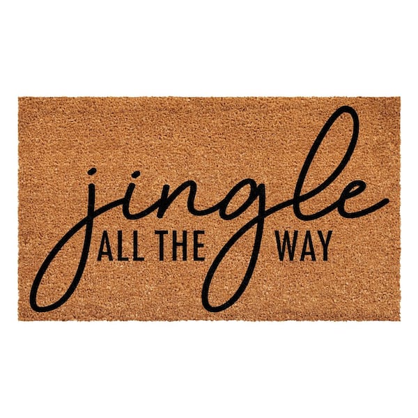Calloway Mills Jingle All the Way Doormat 30" x 48"