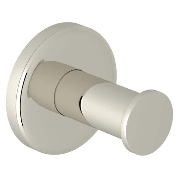 Meda, Lombardia and Avanti Bath Wall Mounted Robe Hook in Polished Nickel