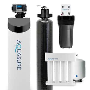 Signature Lite Whole House Water Treatment System with 32,000 Grain Water Softener and Reverse Osmosis System