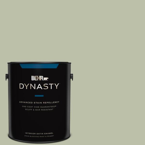 ALL-IN-ONE Paint, Spruce (Gray Green), 8 Fl Oz Sample. Durable