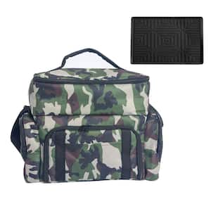 Polyester Camo Print Lunch Box Cooler