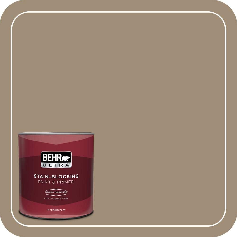 1 qt. #ECC-17-1 Cottage Walk Extra Durable Flat Interior Paint & Primer product image for price tracking