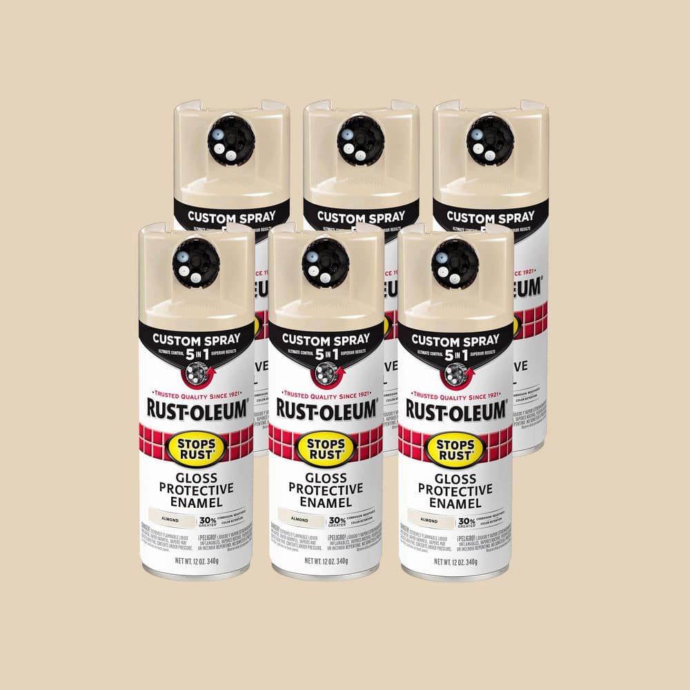 Rust-Oleum Stops Rust 12 oz. Custom Spray 5-in-1 Gloss