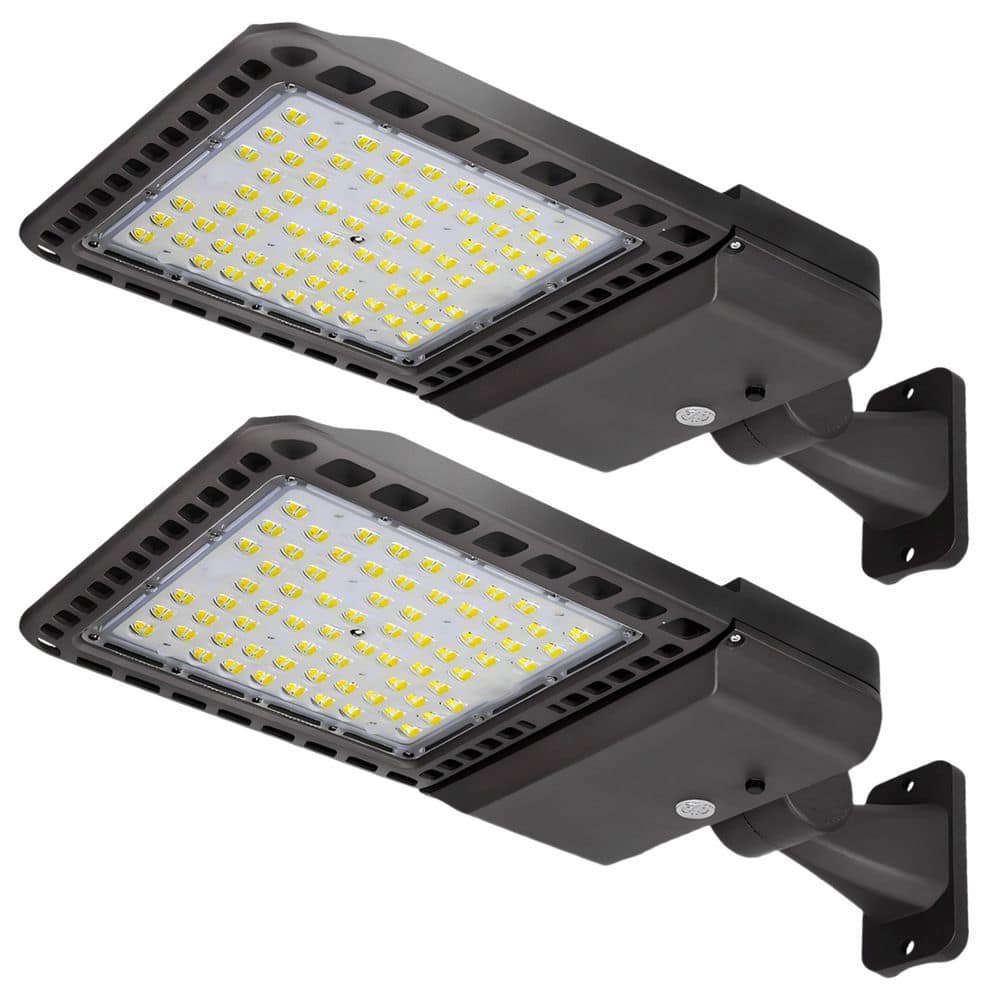 39000 Lumens 150 Degree Bronze 5000K Daylight Parking Lot Lights Dusk to Dawn w/Photocell Integrated LED Floodlight 2PCS price history on PriceWatchPro