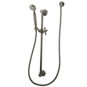 Made to Match Single-Handle 1-Spray Shower Combo in Brushed Nickel with Slide Bar