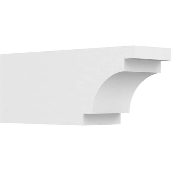 6 in. x 8 in. x 20 in. Mediterranean PVC Rafter Tail Brace