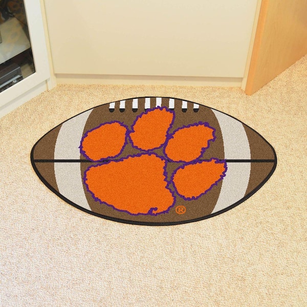 FANMATS NCAA Clemson University Brown 2 ft. x 3 ft. Specialty Area Rug 3726  - The Home Depot