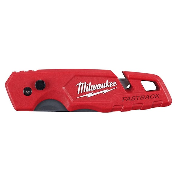 Milwaukee Compact Folding Knife with 2.5 in. Blade with Compact Jobsite Knife  Sharpener (2-Piece) 48-22-1521-48-22-1590 - The Home Depot