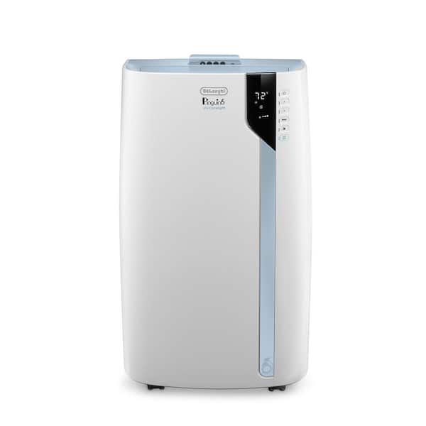 DeLonghi 8,600 BTU Portable Air Conditioner Cools 700 Sq. Ft. with UV-C Technology in White