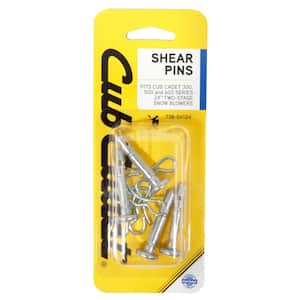 Original Equipment Shear Pins for All Cub Cadet 2X Two Stage Snow Blowers (Set of 4)