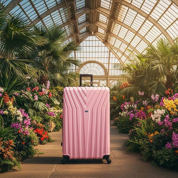 InUSA Vasty Lightweight Hard Side Spinner 32 in. Pink IUVAS00XL