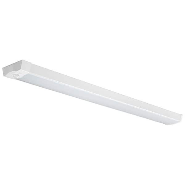 4 ft. Motion Sensing Garage Light Closet Light LED Wraparound Light Fixture 3600 Lumens 40W Bright White 4000K (4-Pack)