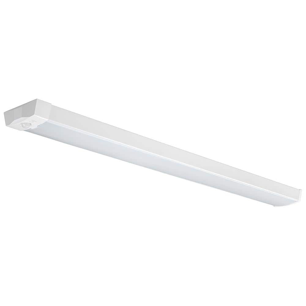 4 ft. Motion Sensing Garage Light Closet Light LED Wraparound Light Fixture 3600 Lumens 40W Bright White 4000K price history on PriceWatchPro