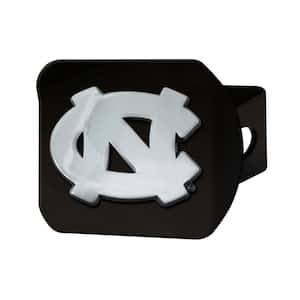 NCAA University of North Carolina-Chapel Hill Class III Black Hitch Cover with Chrome Emblem