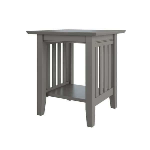 AFI Mission Grey End Table