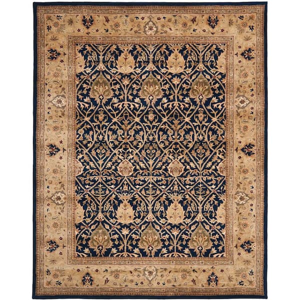 Persian Legend 10 ft. x 14 ft. Blue/Gold Oriental Area Rug
