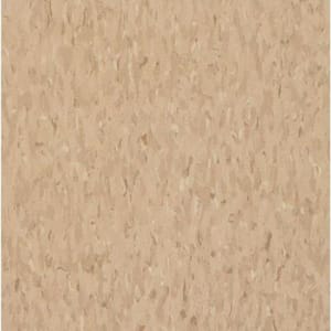Take Home Sample - Imperial Texture VCT Nougat Commercial Vinyl Tiles - 5 in. x 7 in.