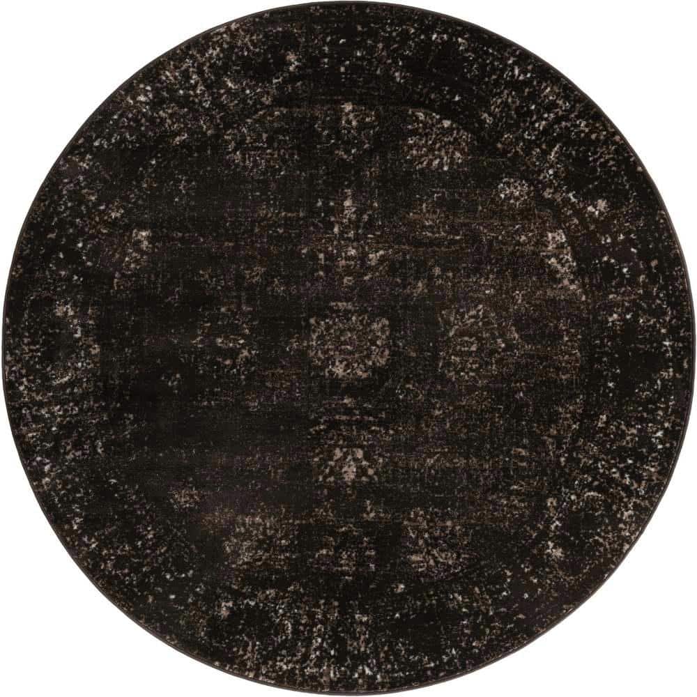 Sofia Casino Brown 7 ft. x 7 ft. Area Rug price history on PriceWatchPro
