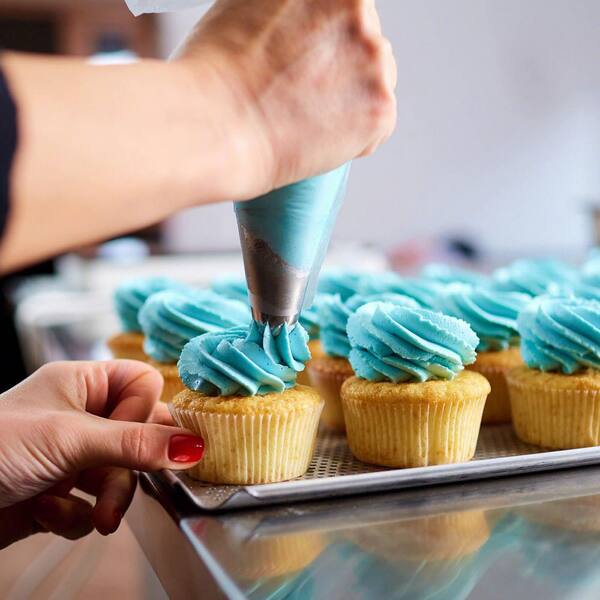 Esepony 16 in. Piping Bags with Disposable, Non-Slip, Anti-Burst
