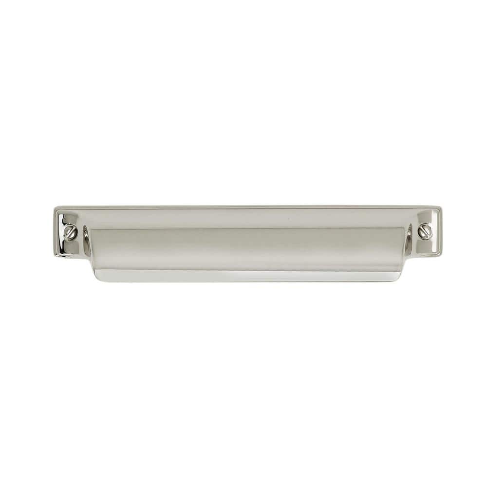Polished Nickel Classic Cabinet Cup Pull 3-3/4 inch